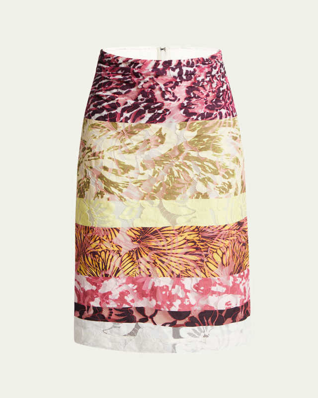 Stan Printed Midi Skirt